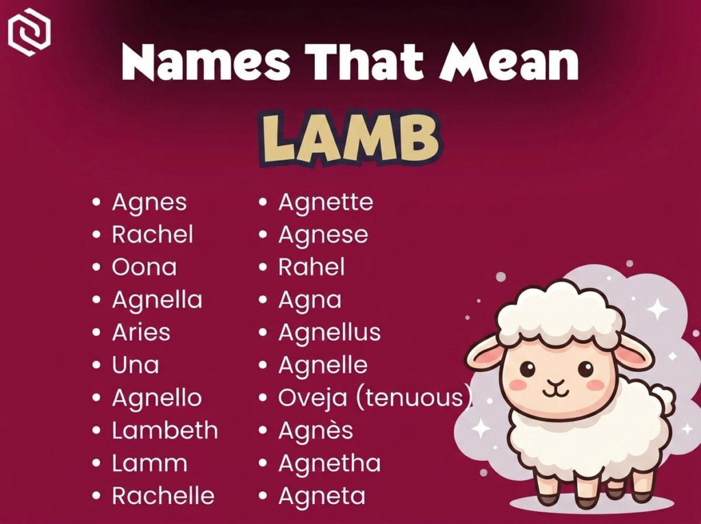 Baby Names That Mean Lamb