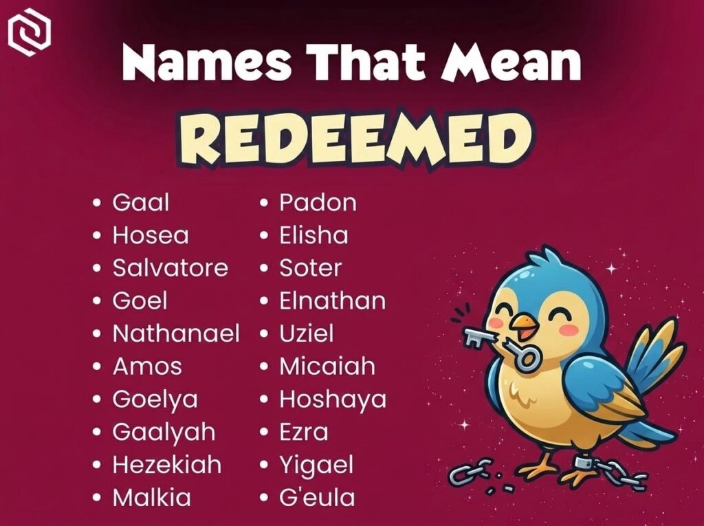 Baby Names That Mean Redeemed