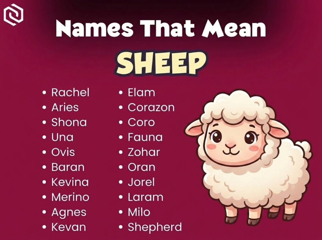 Baby Names That Mean Sheep
