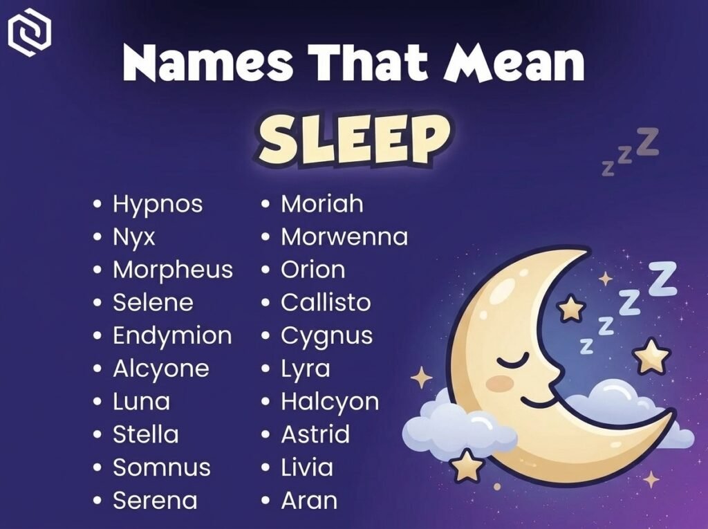 Names That Mean Sleep