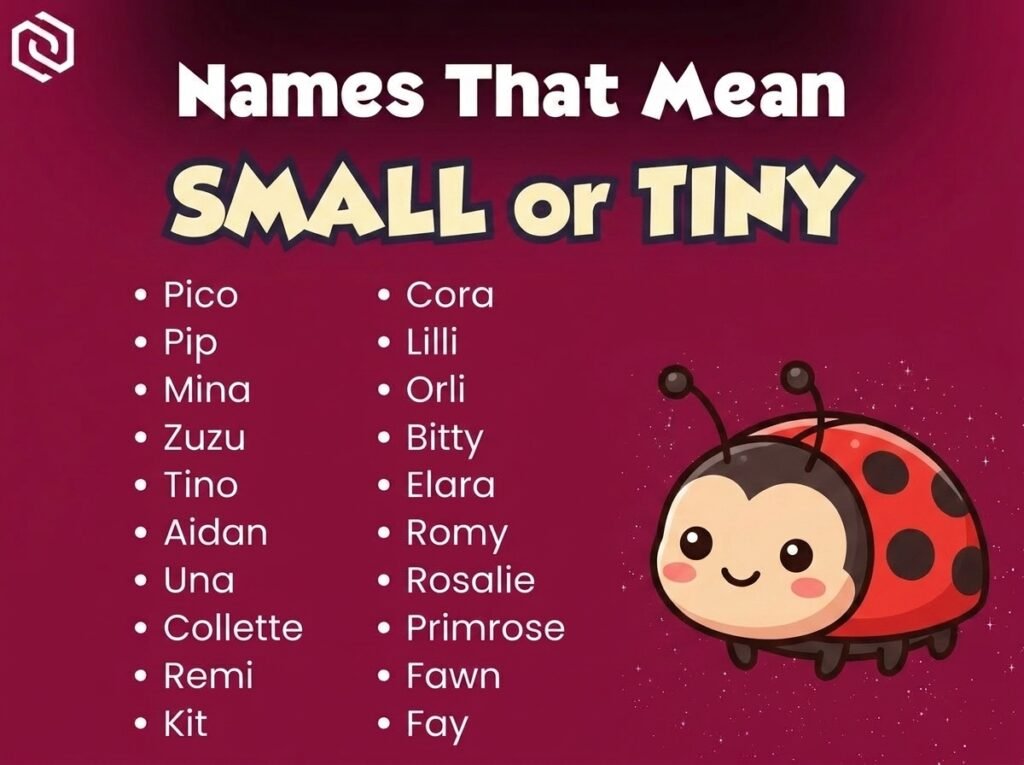 Baby Names That Mean Small or Tiny