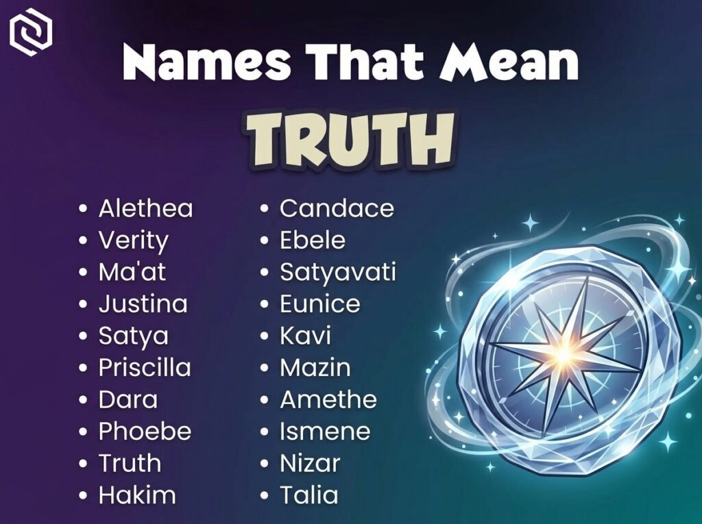 Baby Names That Mean Truth