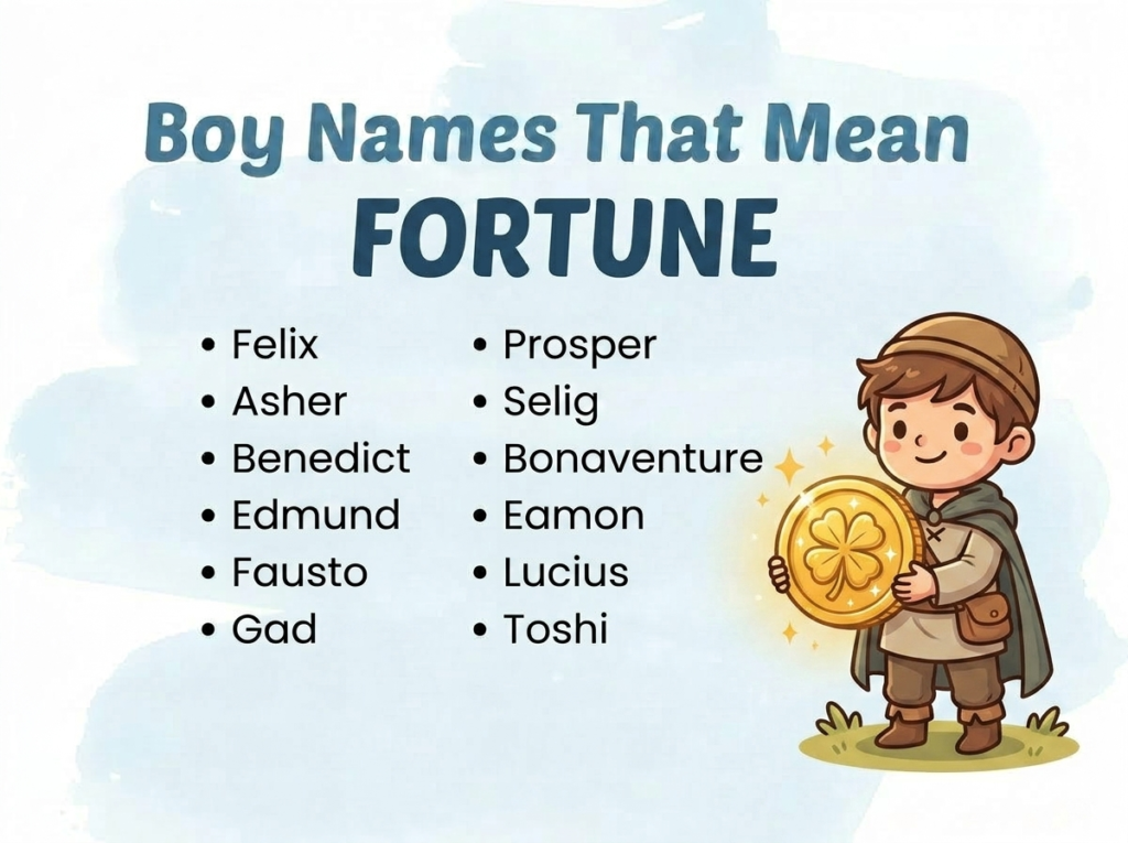 Boy Names That Mean Fortune