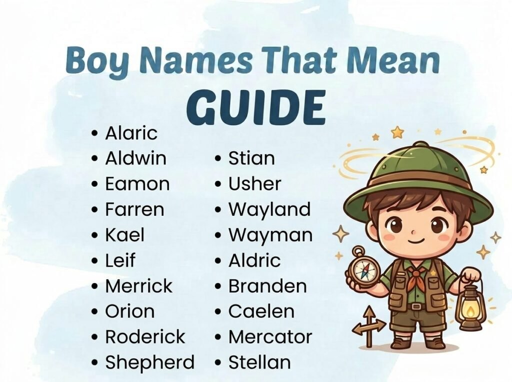 Boy Names That Mean Guide