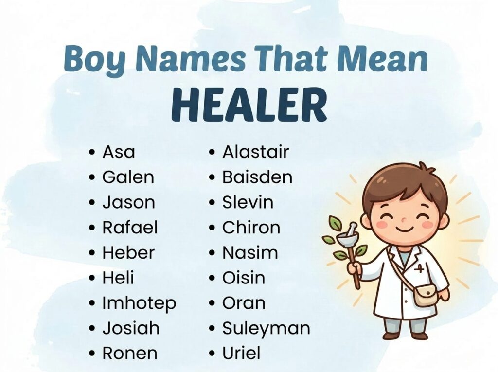 Boy Names That Mean Healer