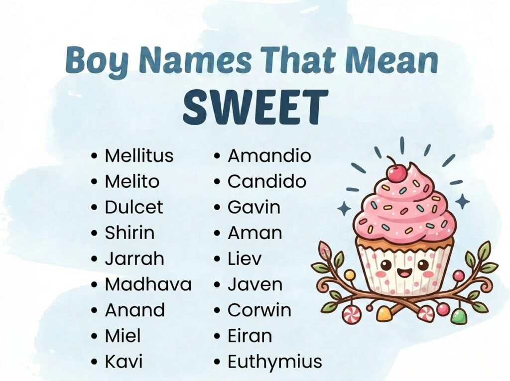 Boy Names That Mean Sweet