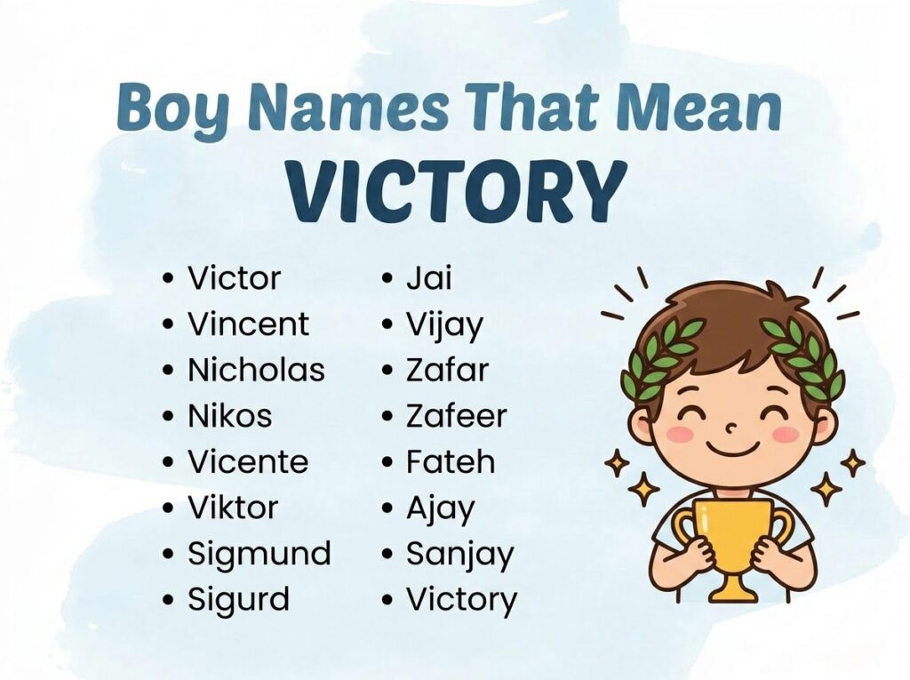 Boy Names That Mean Victory