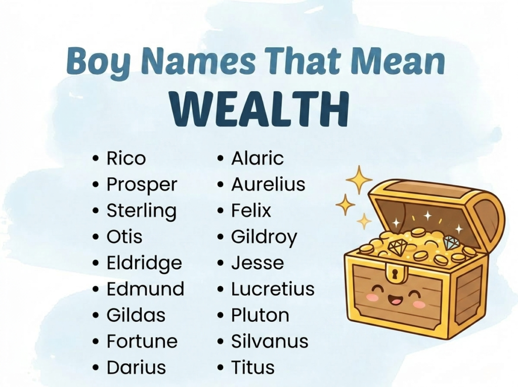 Boy Names That Mean Wealth