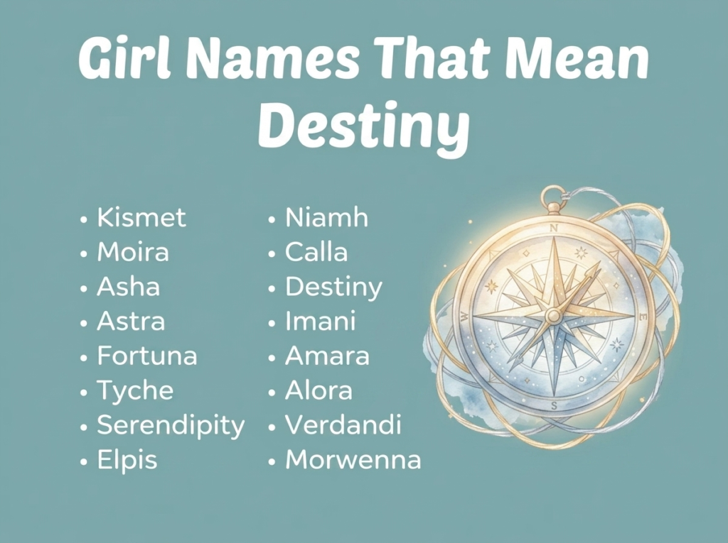 Girl Names That Mean Destiny