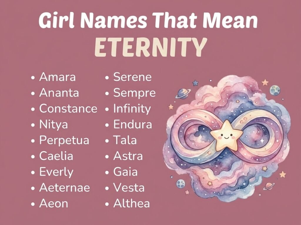 Girl Names That Mean Eternity