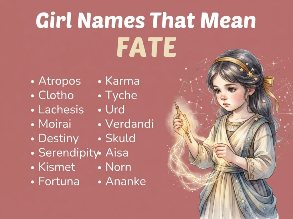 Girl Names That Mean Fate