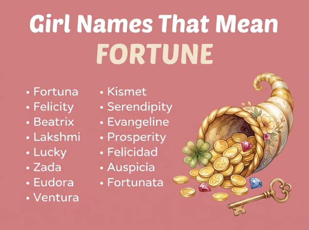Girl Names That Mean Fortune