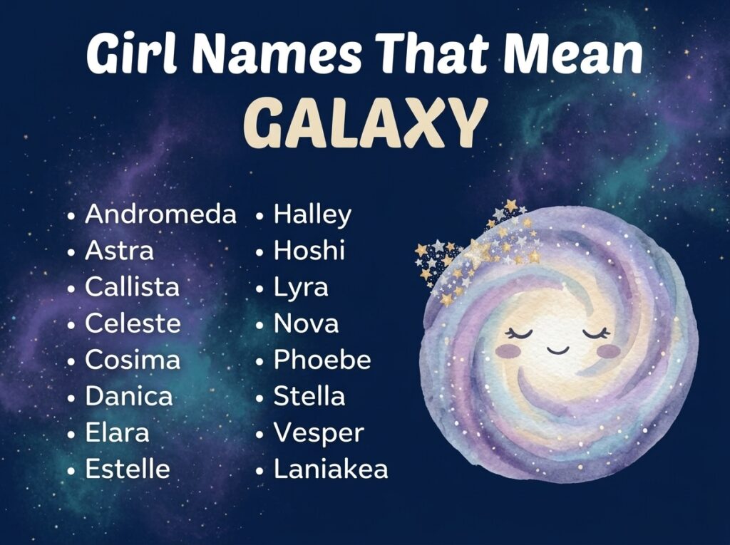 Girl Names That Mean Galaxy