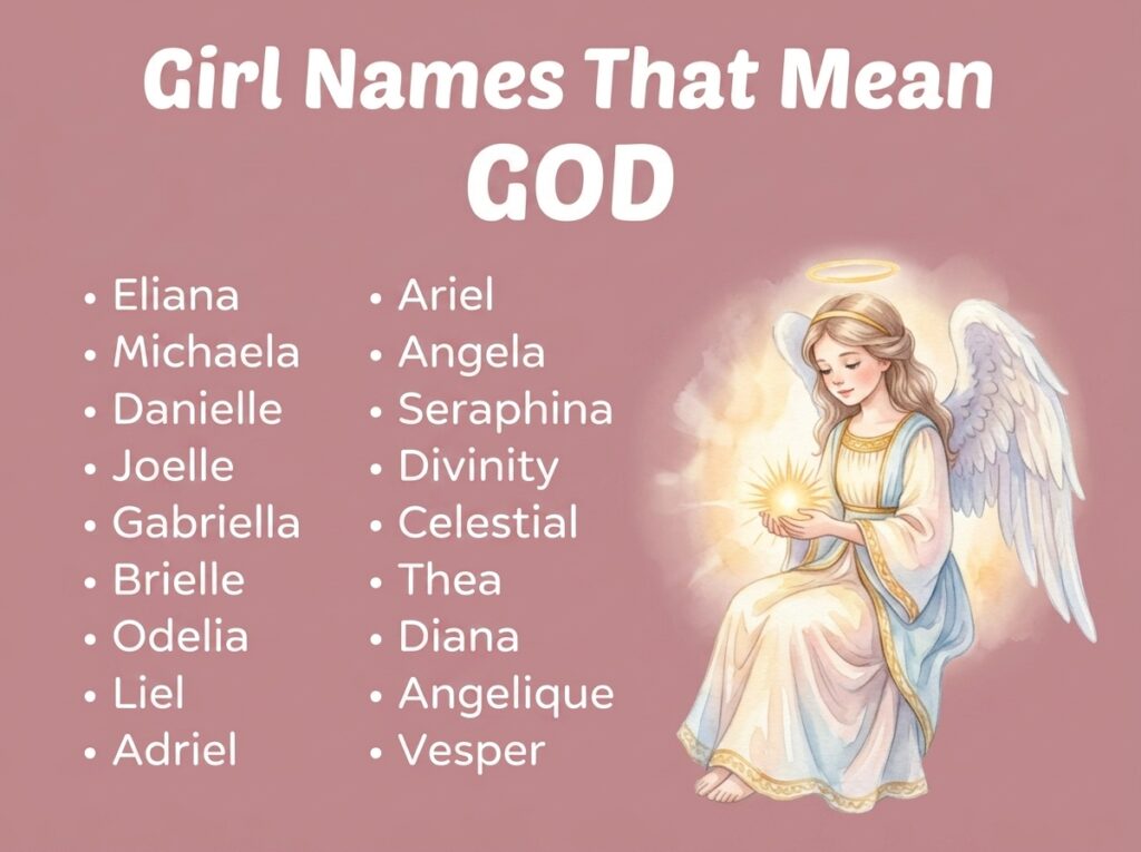Girl Names That Mean God