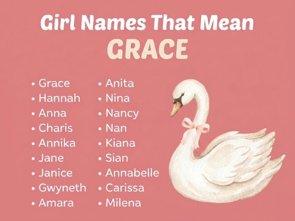 Girl Names That Mean Grace