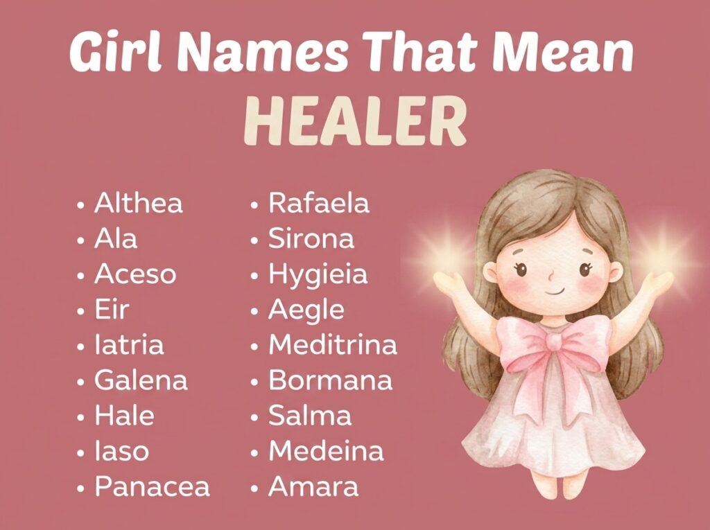 Girl Names That Mean Healer