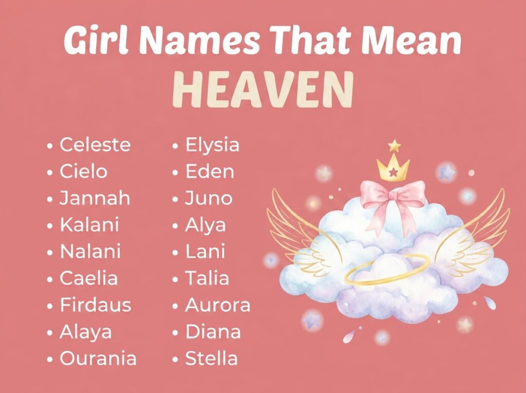 Girl Names That Mean Heaven