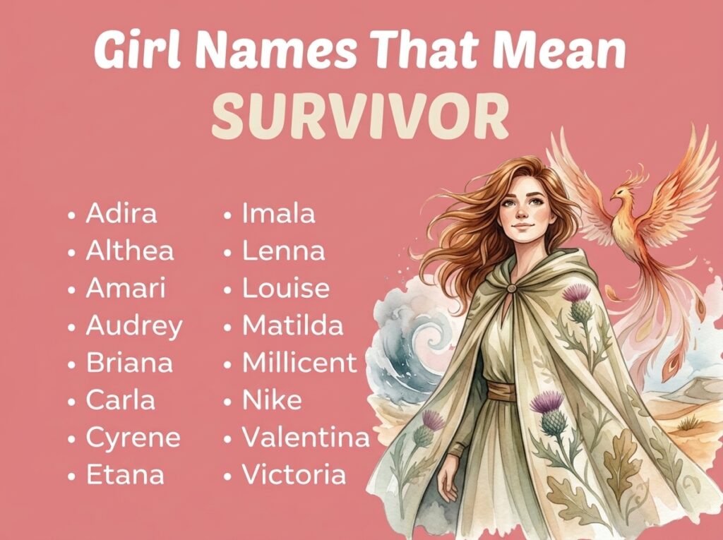 Girl Names That Mean Survivor