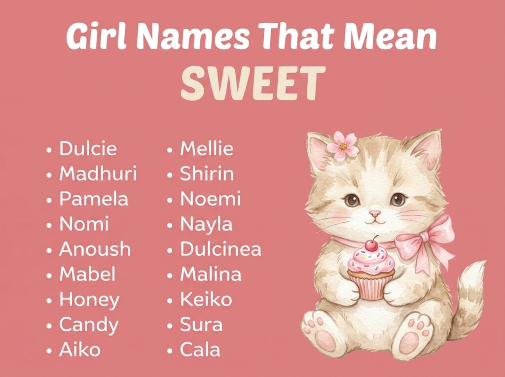 Girl Names That Mean Sweet
