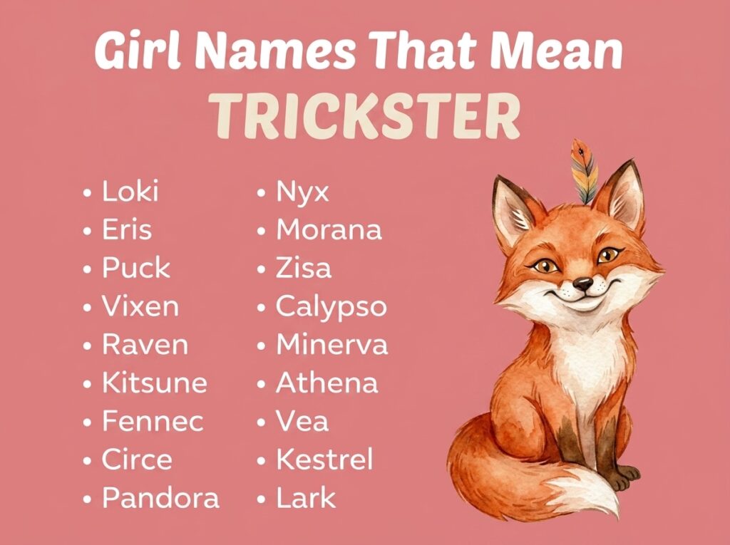 Girl Names That Mean Trickster