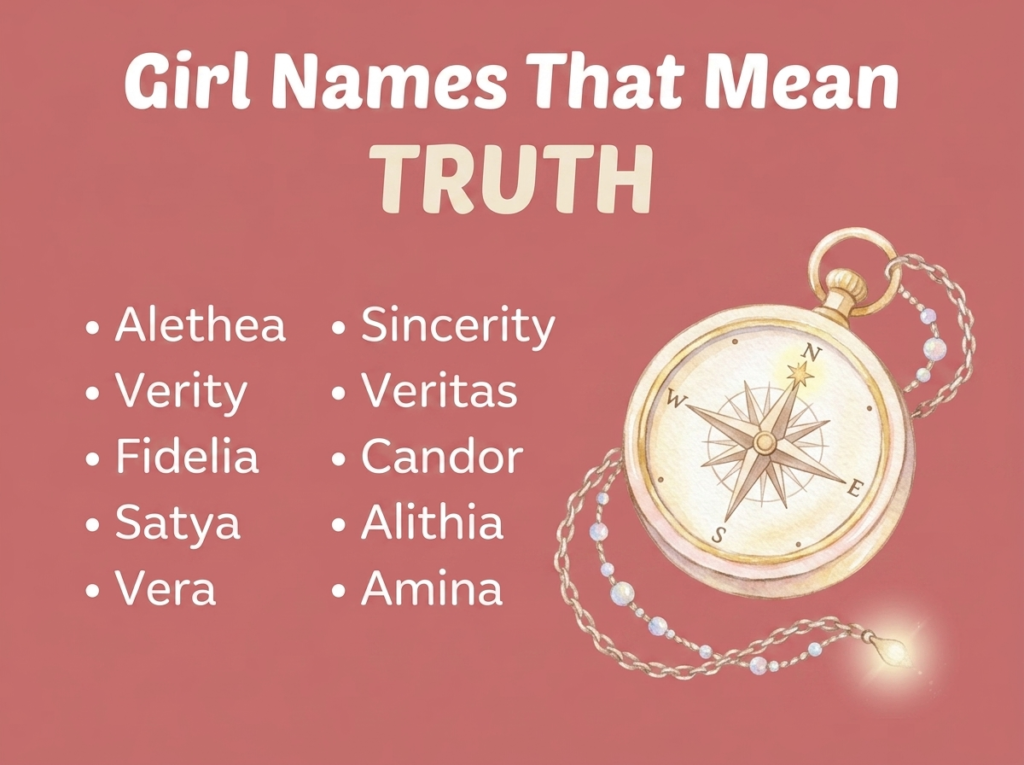 Girl Names That Mean Truth
