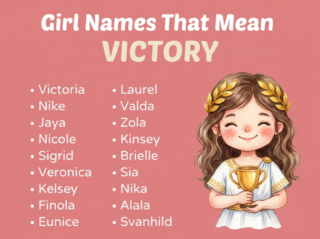 Girl Names That Mean Victory