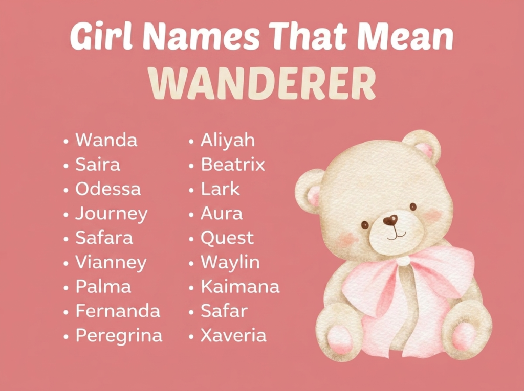 Girl Names That Mean Wanderer