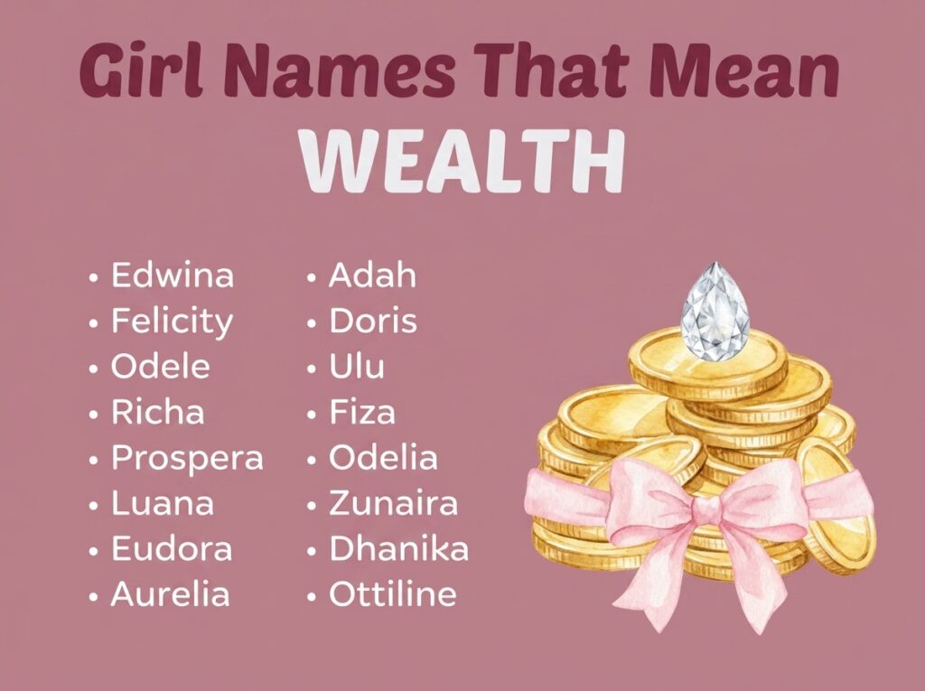 Girl Names That Mean Wealth