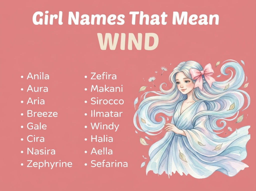 Names That Mean Wind Girl