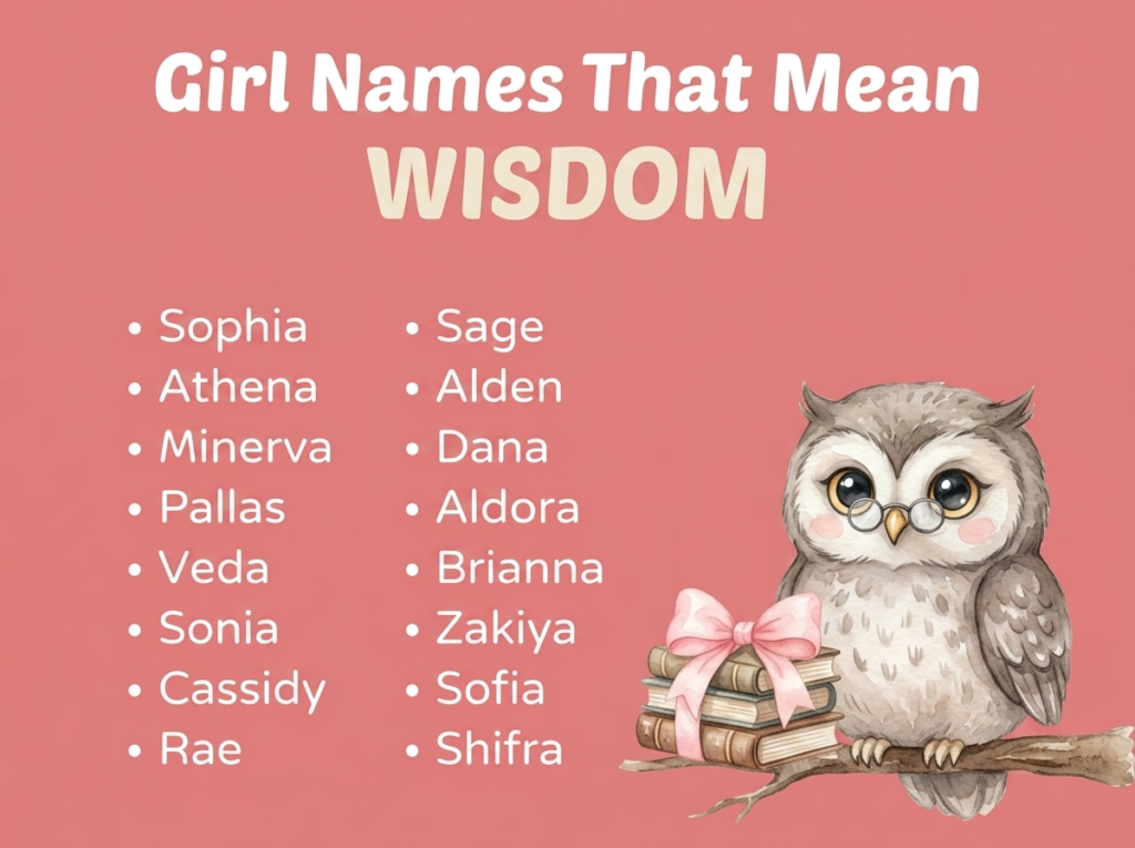 Girl Names That Mean Wisdom