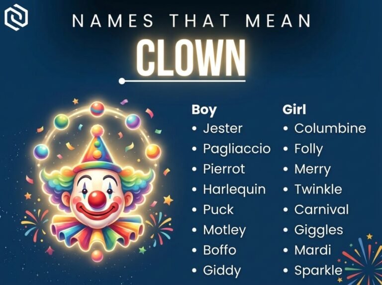 Names That Mean Clown
