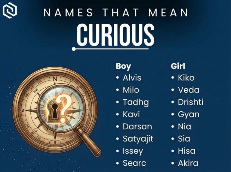 Names That Mean Curious