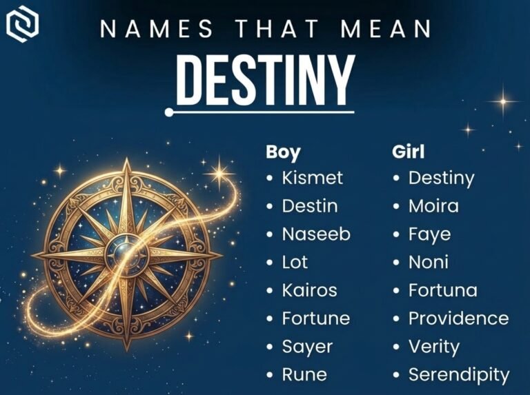 Names That Mean Destiny
