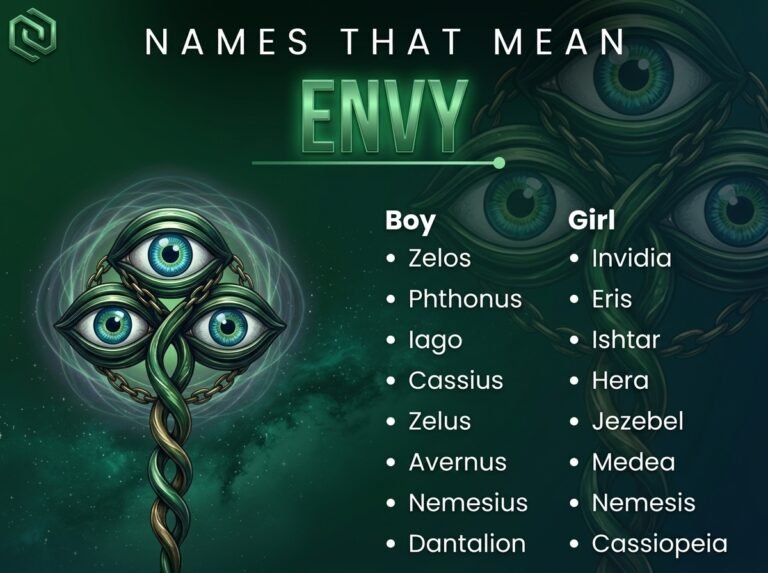 Names That Mean Envy