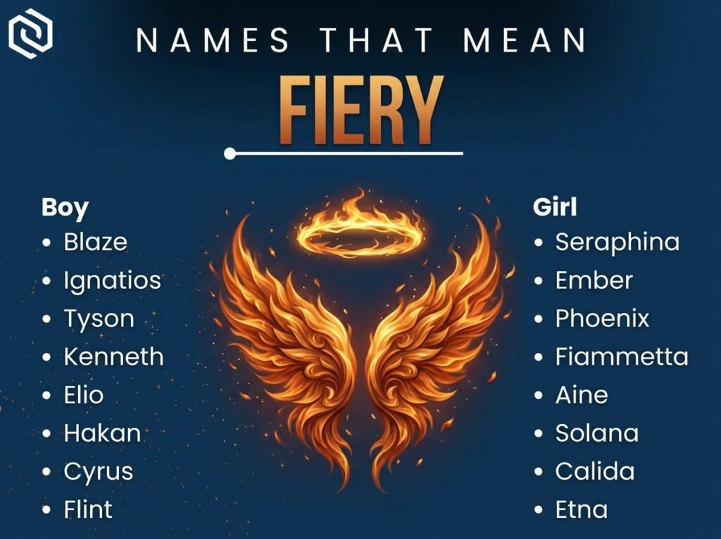 Names That Mean Fiery
