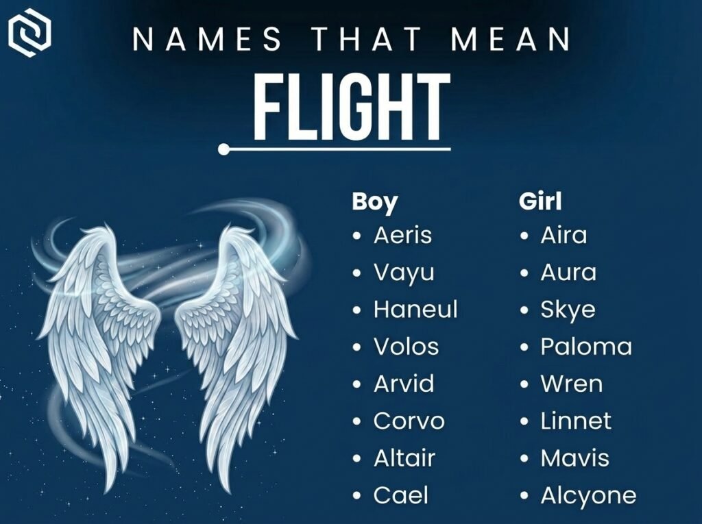 Names That Mean Flight