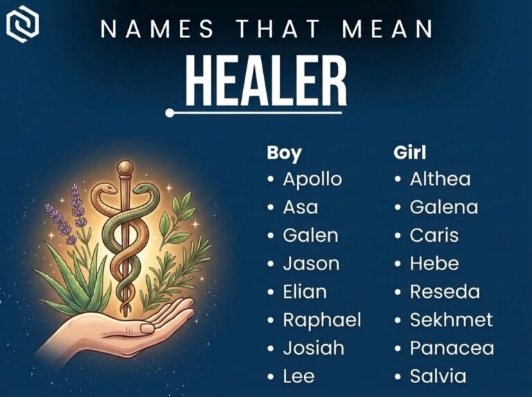 Names That Mean Healer