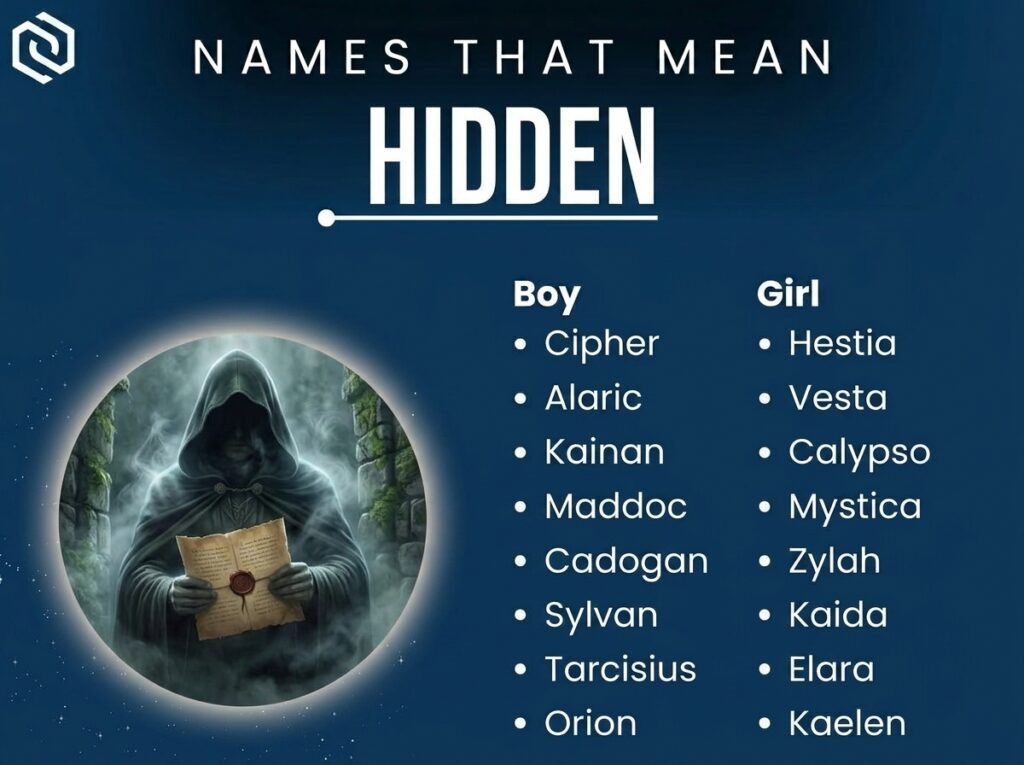 Names That Mean Hidden