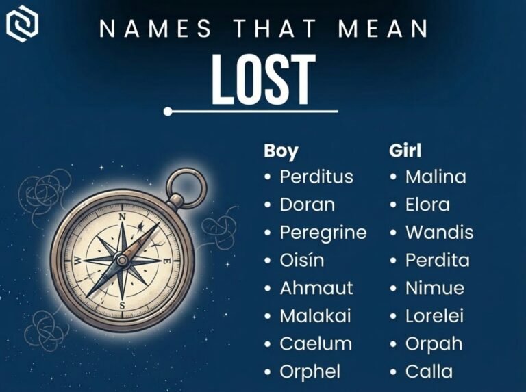 Names That Mean Lost