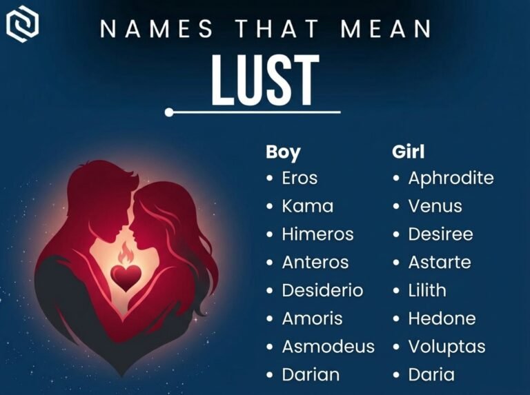 Names That Mean Lust
