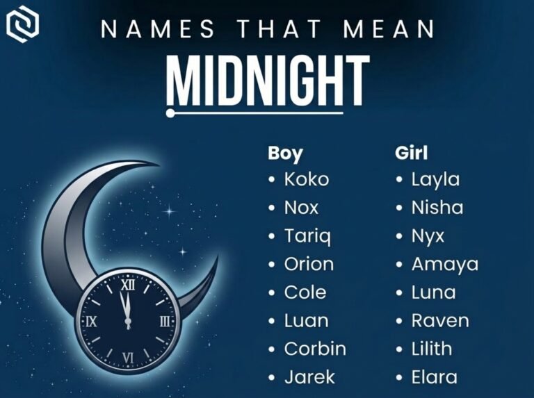 Names That Mean Midnight