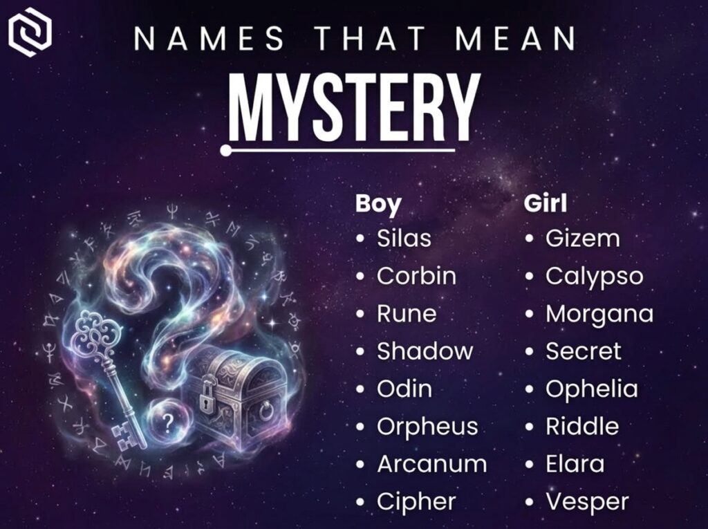 Names That Mean Mystery