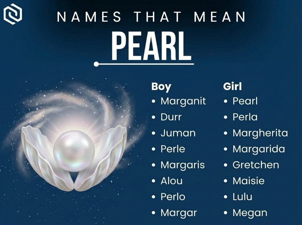 Names That Mean Pearl