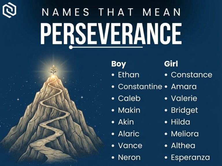 Names That Mean Perseverance