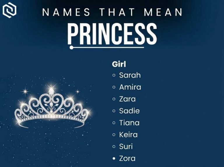 Names That Mean Princess