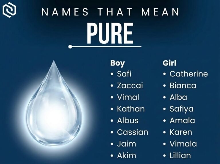 Names That Mean Pure