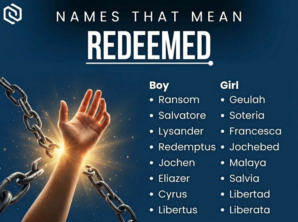 Names That Mean Redeemed
