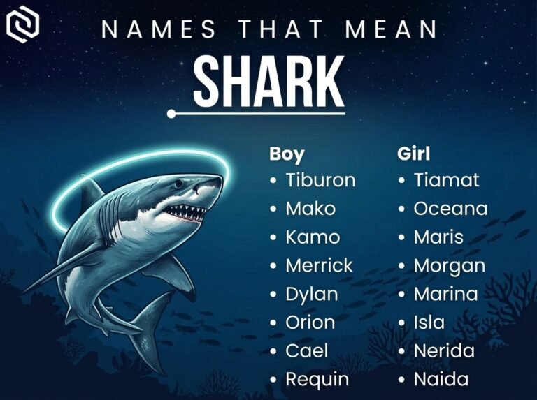 Names That Mean Shark