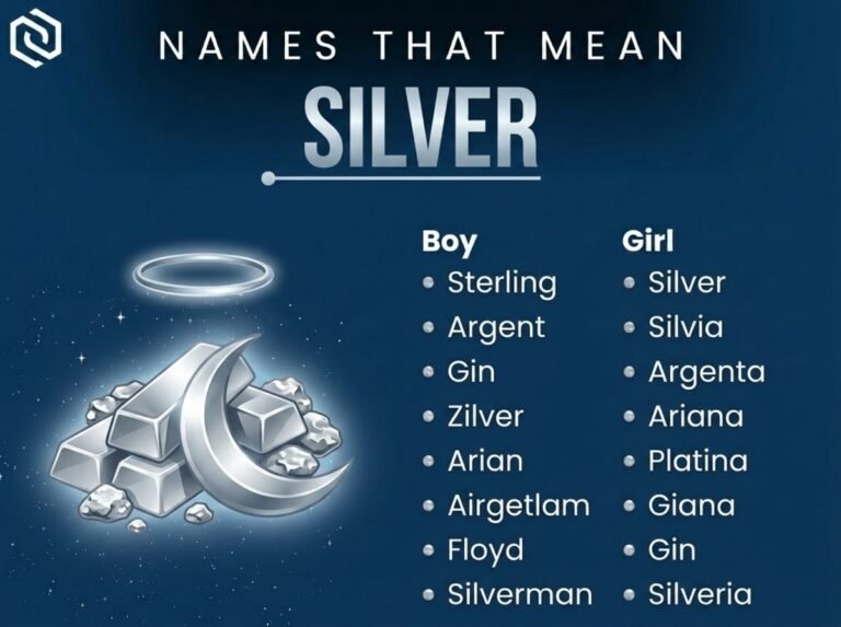 Names That Mean Silver
