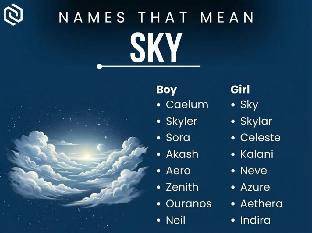 Names That Mean Sky